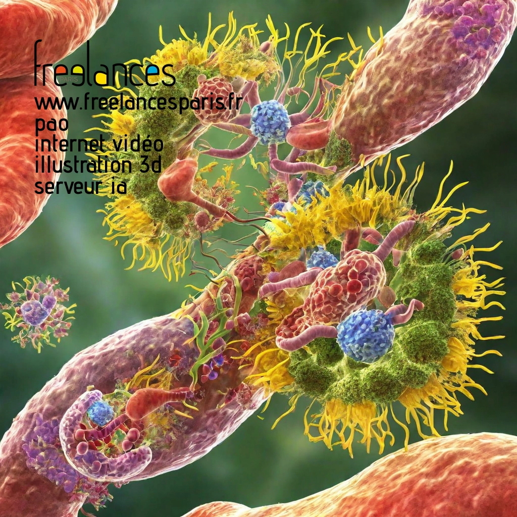 Pao mise en page internet vidéo illustration 3d serveur IA générative AI freelance paris studio de création magazines z55ak4v0